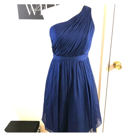 J. Crew Dresses & Skirts - J. Crew 100% Silk One Shoulder Dress